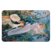 Berthe Morisot - The Cherry Picker Magnet (Horizontal)