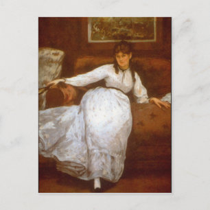 Berthe Morisot von Edouard Manet Postkarte