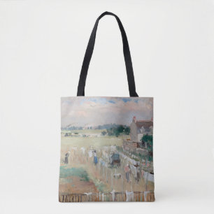 Berthe Morisot - Wäsche zum Trocknen aufhängen Tasche
