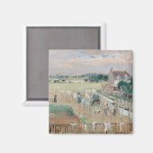 Berthe Morisot - Wäschewaschen nach Trocknen Magnet (Vorderseite/Rückseite)