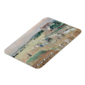 Berthe Morisot - Wäschewaschen nach Trocknen Magnet (Linke Seite)