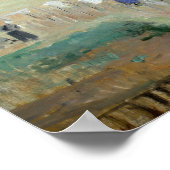 Berthe Morisot - Wäschewaschen nach Trocknen Poster (Ecke)