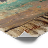 Berthe Morisot - Wäschewaschen nach Trocknen Poster (Ecke)