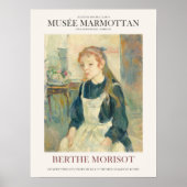 Berthe Morisot Young Girl mit Schürze Art Print Poster (Vorne)