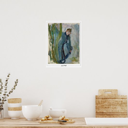 Berthe Morisot Zedign Art Poster #17 (Küche)