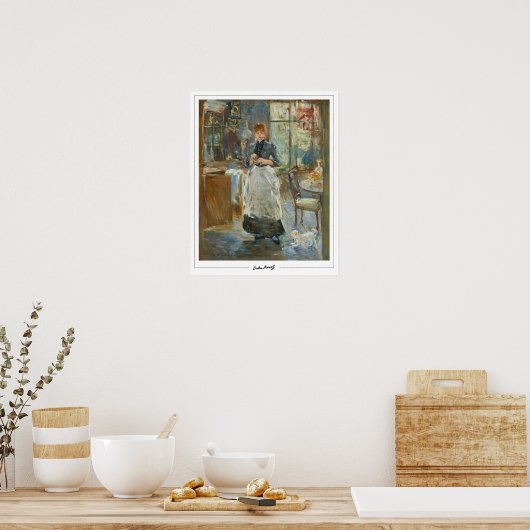 Berthe Morisot Zedign Art Poster #2 (Küche)