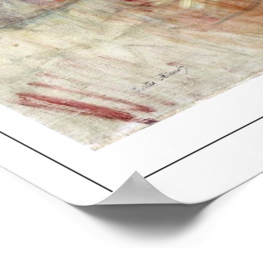 Berthe Morisot Zedign Art Poster #254 (Ecke)