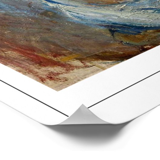 Berthe Morisot Zedign Art Poster #28 (Ecke)