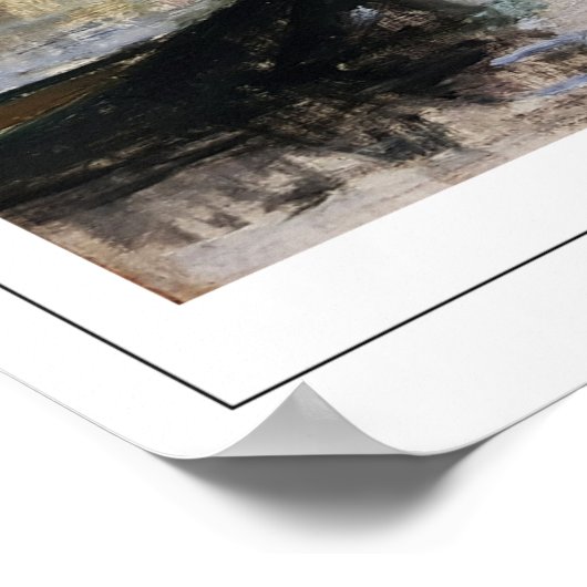 Berthe Morisot Zedign Art Poster #321 (Ecke)