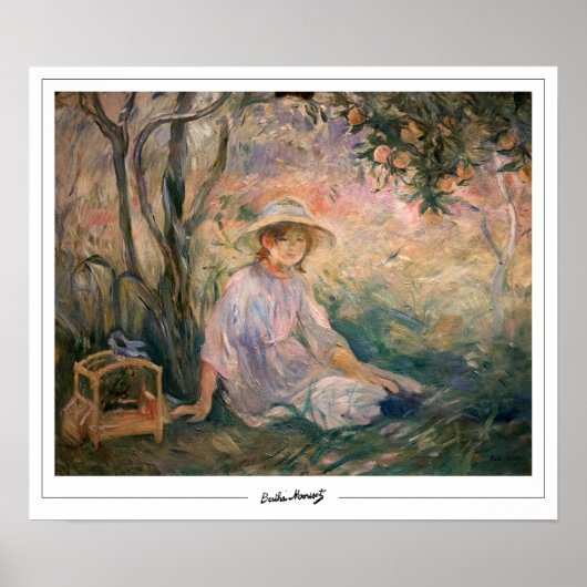 Berthe Morisot Zedign Art Poster #329 (Vorne)