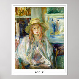 Berthe Morisot Zedign Art Poster #336