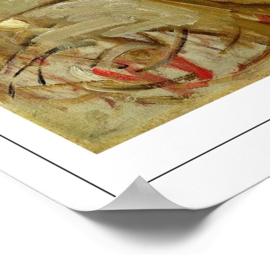 Berthe Morisot Zedign Art Poster #364 (Ecke)