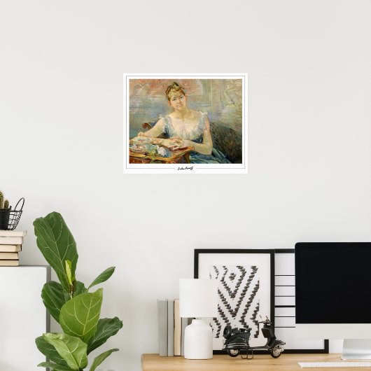 Berthe Morisot Zedign Art Poster #67 (Heimbüro)