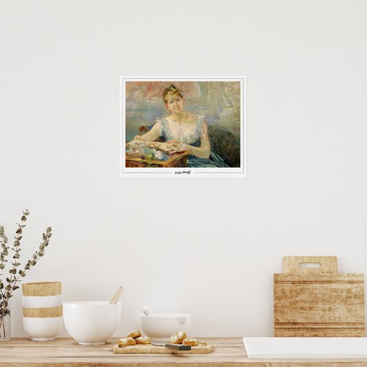 Berthe Morisot Zedign Art Poster #67 (Küche)