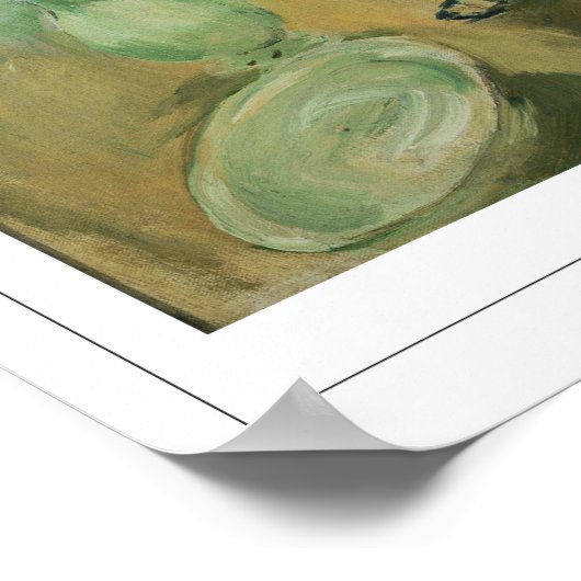 Berthe Morisot Zedign Art Poster #73 (Ecke)