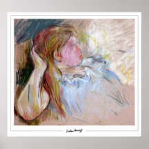 Berthe Morisot Zedign Art Poster #75