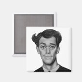 Bertie Wooster Magnet (Vorderseite/Rückseite)