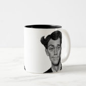 Bertie Wooster Zweifarbige Tasse (VorderseiteRechts)