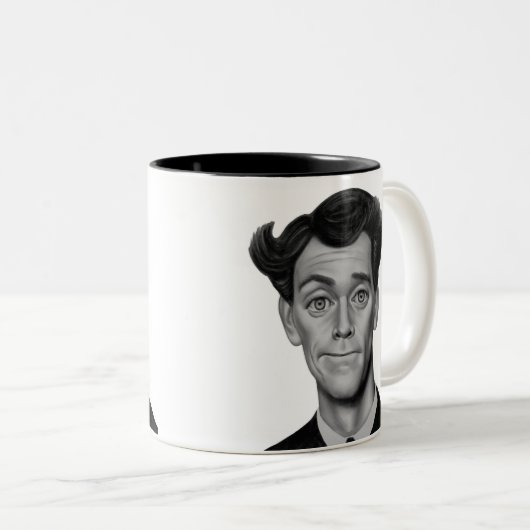 Bertie Wooster Zweifarbige Tasse (VorderseiteRechts)