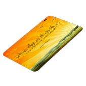 Bertolt Brecht Inspiration Zitat "Change" Flexi Magnet (Linke Seite)