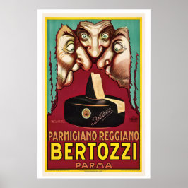 Bertozzi Parmigiano Reggiano, Parma, Italien Vinta Poster