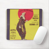 Bertram mahlt Zirkusplakat Mousepad (Mit Mouse)