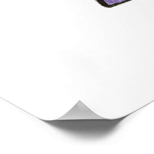 Bertrand-Dylans Poster (Ecke)