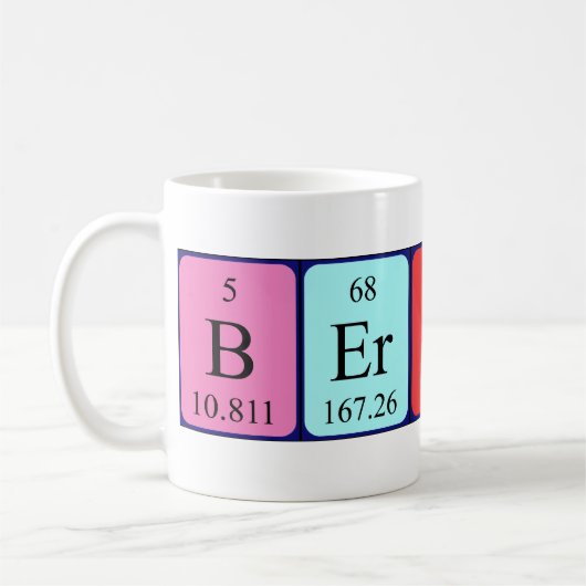 Bertrand Periodenname Tasse (Links)