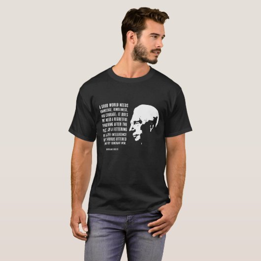 Bertrand Russell-Humanismus - T-Shirt (Vorne ganz)