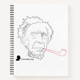 Bertrand Russell Spiral Notebook Notizblock
