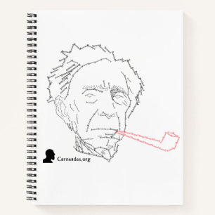 Bertrand Russell Spiral Notebook Notizblock