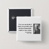 Bertrand Russell Zitat 1b Button (Vorne & Hinten)