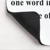 Bertrand Russell-Zitat 2a Mousepad (Ecke)