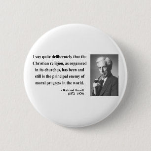 Bertrand Russell Zitat 5b Button