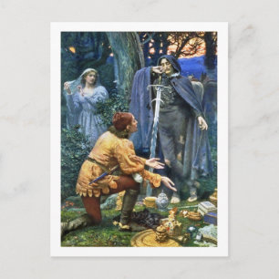 Bertuccio's Braut, Hughes Art Vintage Postkarte