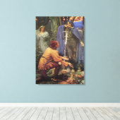 Bertuccio's Bride (von Edward Robert Hughes) Leinwanddruck (Insitu (Holzboden))