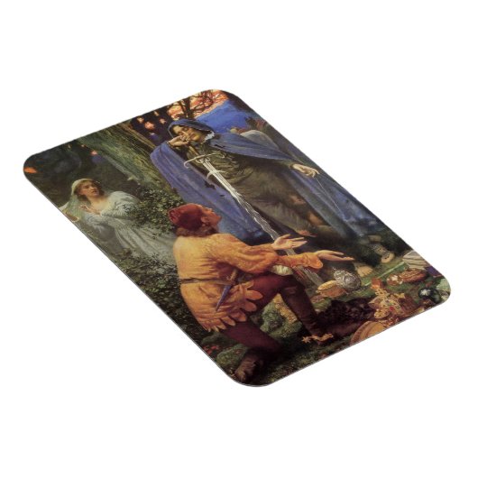 Bertuccio's Bride (von Edward Robert Hughes) Magnet (Rechte Seite)