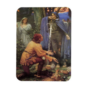 Bertuccio's Bride (von Edward Robert Hughes) Magnet