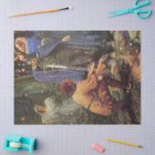 Bertuccio's Bride (von Edward Robert Hughes) Seidenpapier (Basteln)