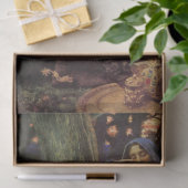 Bertuccio's Bride (von Edward Robert Hughes) Seidenpapier (Geschenk)