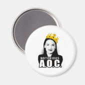 Berüchtigte AOC Magnet (Vorderseite/Rückseite)