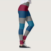 Berücksichtigung moderner geometrischer Linien Leggings (Rechts)