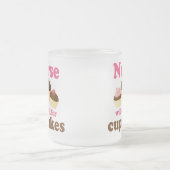 Beruf arbeitet für Kuchen-Krankenschwester Mattglastasse (Mittel)