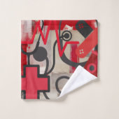 Beruf Badhandtuch Set (Waschlappen)