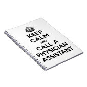 Beruf behalten und einen Arzt anzurufen Notizblock (Rechte Seite)