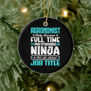 Beruf der Agronomen Keramik Ornament