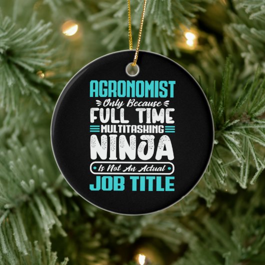 Beruf der Agronomen Keramik Ornament (Baum)