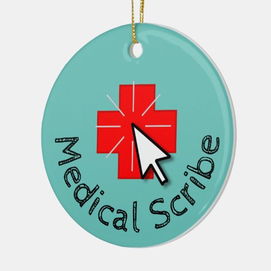 Beruf der Medizin Keramik Ornament (Links)