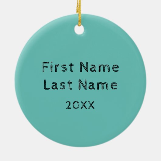 Beruf der Medizin Keramik Ornament (Hinten)