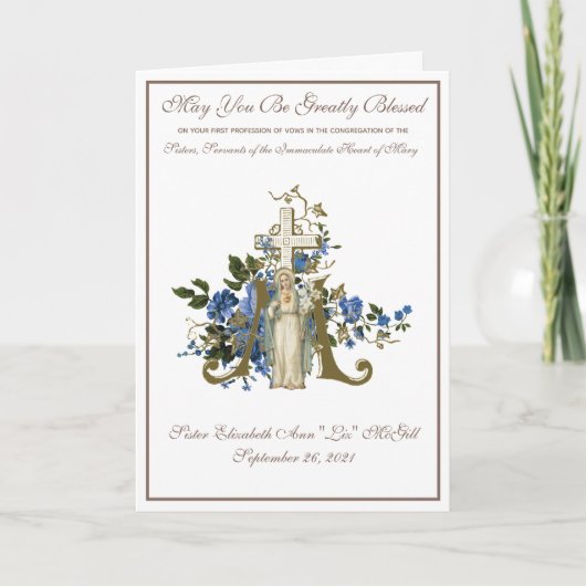 BERUF DER STIMMEN KARTE (Vorderseite)